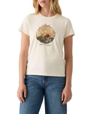 Levi's The Perfect Cotton T-Shirt - Blue