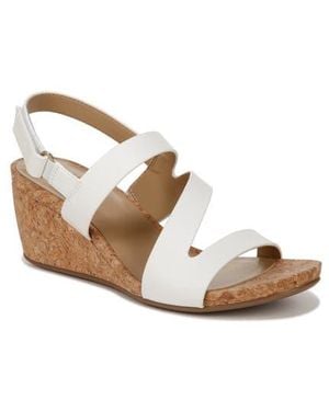 Naturalizer Adria Strappy Wedge Sandal - Natural