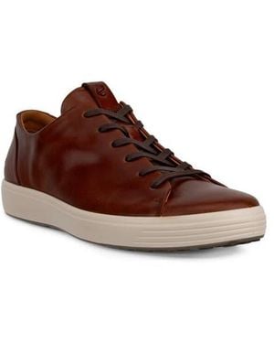 Ecco Soft 7 Premier Sneaker - Brown