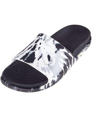 Native Shoes Spencer Lx Print Slide Sandal - White