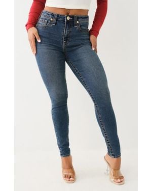 True Religion Halle High Waist Skinny Jeans - Blue