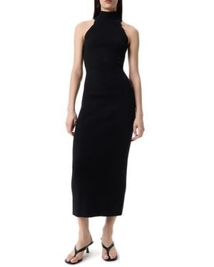 Robert Rodriguez Zhuri Halter Midi Dress - Black