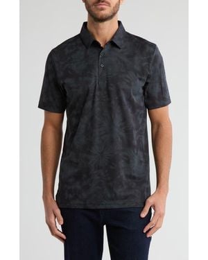 Travis Mathew Brilliant Water No Logo Golf Polo - Blue