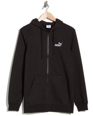 PUMA Essential No. 1 Logo Full Zip Hoodie - Black