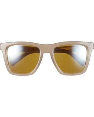 Costa Del Mar Keramas 54Mm Polarized Square Sunglasses - Brown