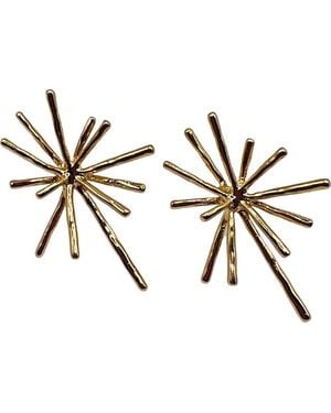 MacRae & Co Starburst Earrings - Metallic