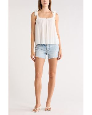 Abound Shoulder Tie Boho Cami - Blue