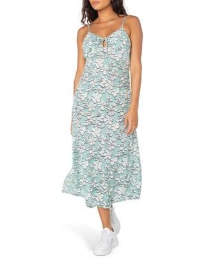 Roxy Starry Eyes Midi Dress - Blue