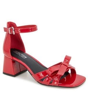 Kenneth Cole Nissy Ankle Strap Sandal - Red