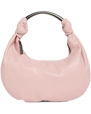 BCBGMAXAZRIA Knotted Top Handle Bag - Pink