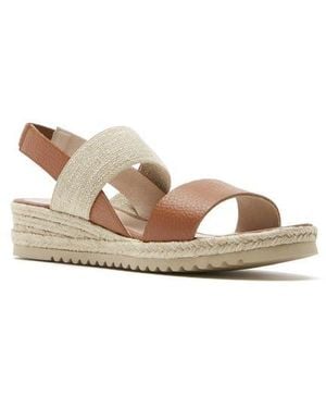 La Canadienne Rica Espadrille Wedge Sandal - Natural