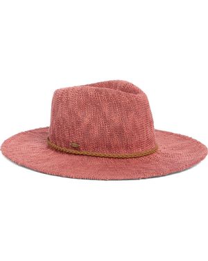 Scala Knit Fedora - Red