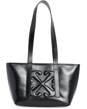 Off-White c/o Virgil Abloh Classic Day Off Small Leather Tote - Black