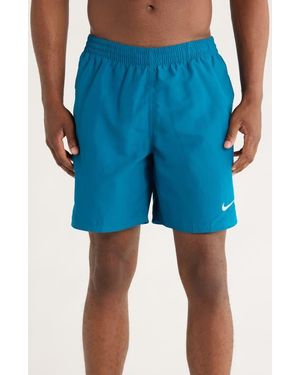 Nike 7-Inch Volley Swim Trunks - Blue