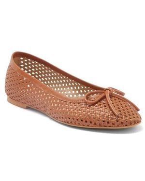 Bruno Magli Janina Woven Flat - Brown