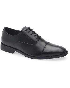 Gordon Rush Cap Toe Derby - Black