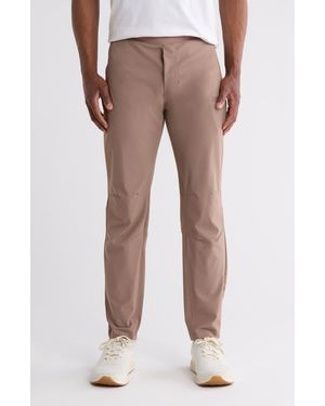 Hurley Exist Slim Warp Knit Sweatpants - Natural