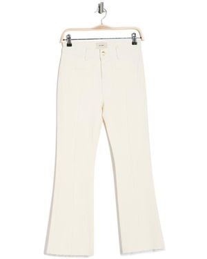 DL1961 Bridget Crop Bootcut Jeans - White