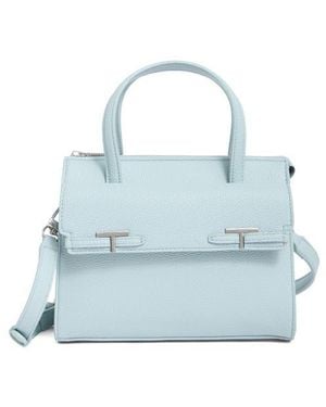 Tahari Mini Satchel Bag - Blue