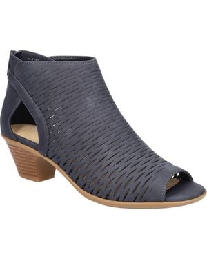Easy Street Sunrise Cutout Bootie Sandal - Blue