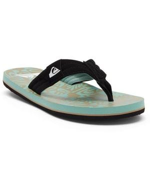 Quiksilver Moncata Layback Flip Flop - Green