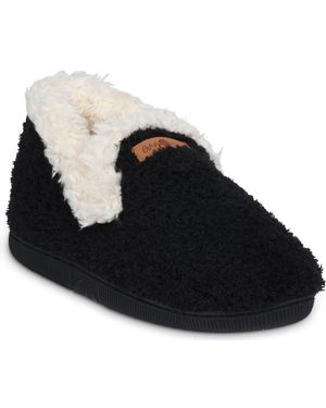 GAAHUU Cozee Faux Fleece Lined Slipper - Black