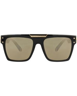 Philipp Plein 55Mm Square Sunglasses - Multicolor