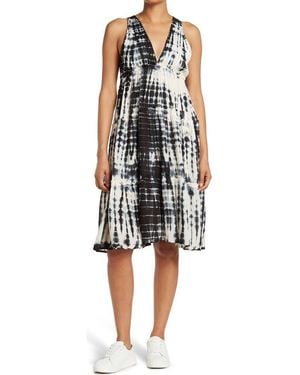 Boho Me Tiered Midi Dress - Black