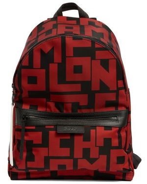 Longchamp Le Pliage Medium Backpack - Red
