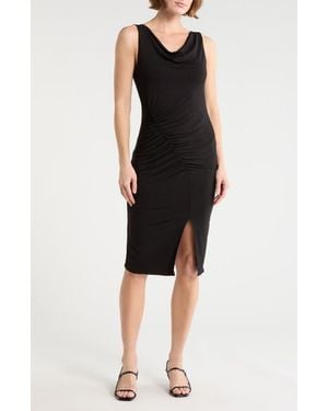 Tart Collections Amaya Ruched Body-Con Dress - Black