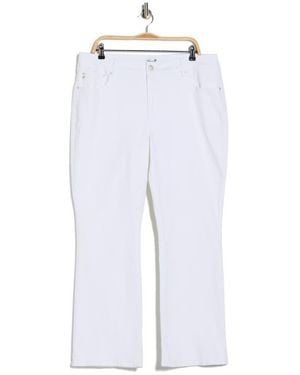 Seven7 Tummyless Bootcut Jeans - Blue