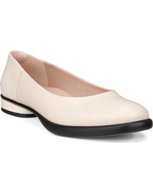 Ecco Sculpted Lx Water Resistant Ballet Flat - Pink
