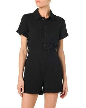 Joe's Jeans Gauze Romper - Black