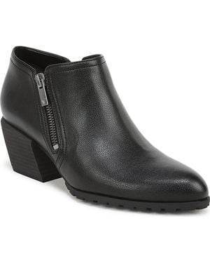Vionic Blaine Faux Leather Bootie - Black