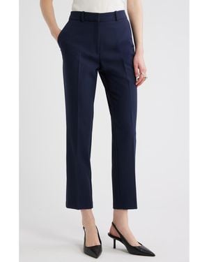Nordstrom The Lena Slim Cropped Pants - Blue