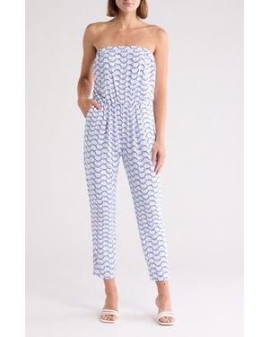 Tart Collections Jackelyn Strapless Jumpsuit - Purple