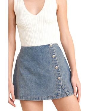 FREEMARKET Denim Skort - Blue