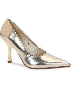 BERNESS Easton Pointed Toe Pump - White