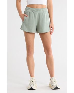 90 Degrees French Terry Shorts - Green