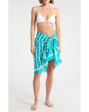 MCM Resort Cover-Up Pareo - Blue