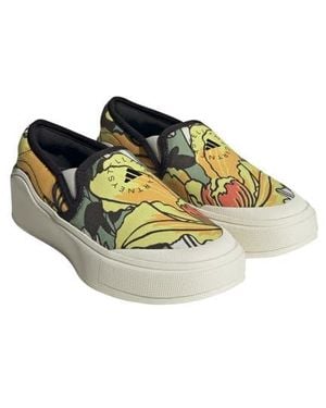 adidas By Stella McCartney Court Slip-On Sneaker - Metallic