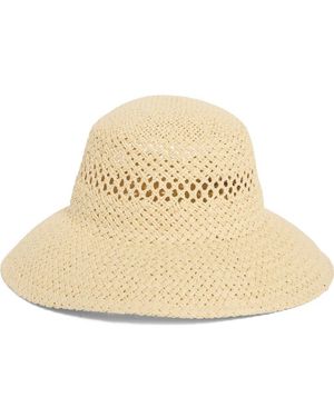BCBGeneration Straw Bucket Hat - Natural