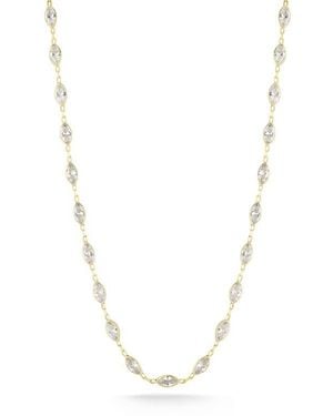 Sphera Milano Marquise Cut Cubic Zirconia Choker Necklace - White