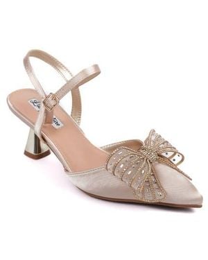 Lady Couture Leslie Pointed Toe Pump - Pink