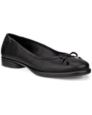 Ecco Sculpted Lx Ballet Flat - Black