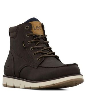 Lee Jeans Waylon Lace-Up Boot - Black