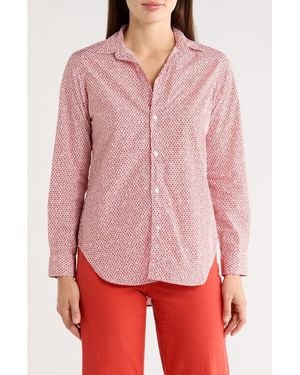 Frank & Eileen Classic Fit Cotton Button-Up Shirt - Pink