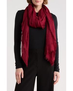 La Fiorentina Oversize Scarf - Red