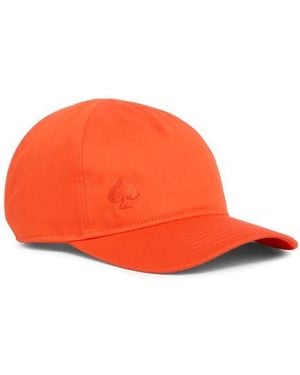 Kate Spade Spade Logo Embroidered Baseball Cap - Orange