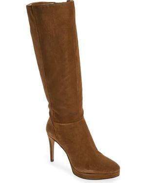 Vince Camuto Valeria Knee High Platform Boot - Brown